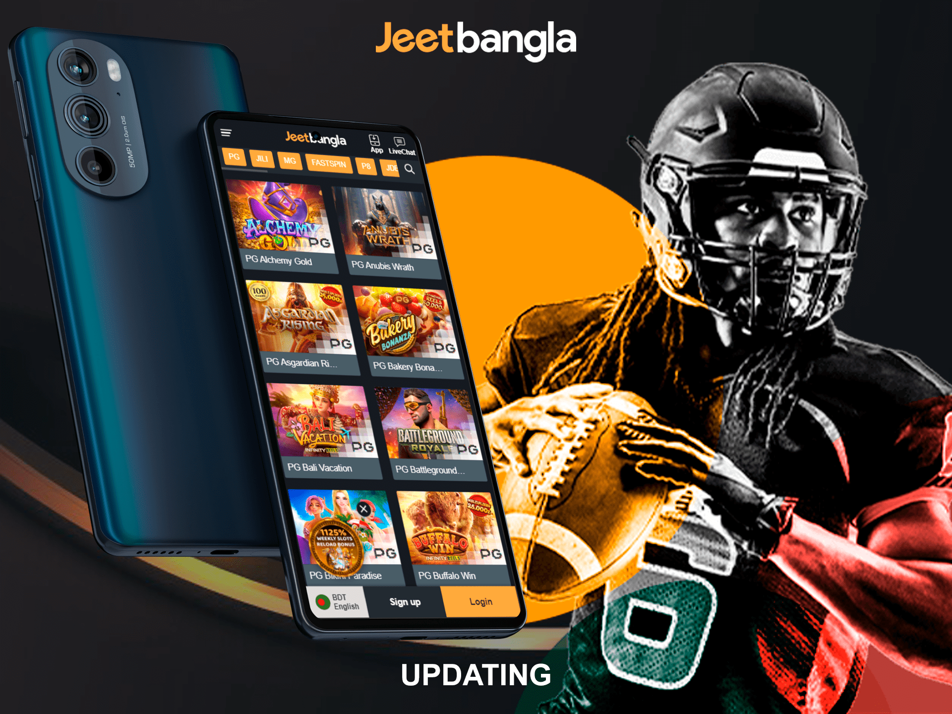 You should know that JeetBangla app needs to be updated periodically for better performance